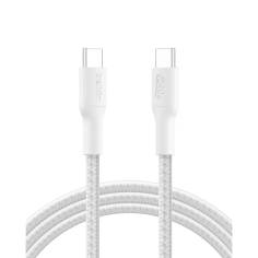 Belkin USB-C/USB-c cavo 240W 2m intrecciato, bian. CAB025hq2MWH