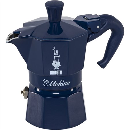 Bialetti La Mokina blu Joyful Memories