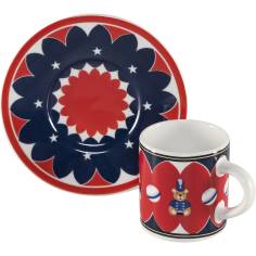 Bialetti Set 2 Tassen inkl. Untertassen Joyful Memories 2