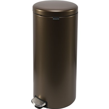 Brabantia pattum. pedale NewIcon 30 litri Warm Bronze