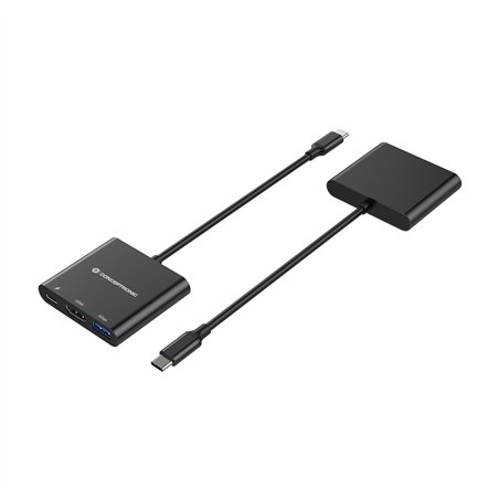 Conceptronic DONN01B 3-in-1 USB 3.2 Docking