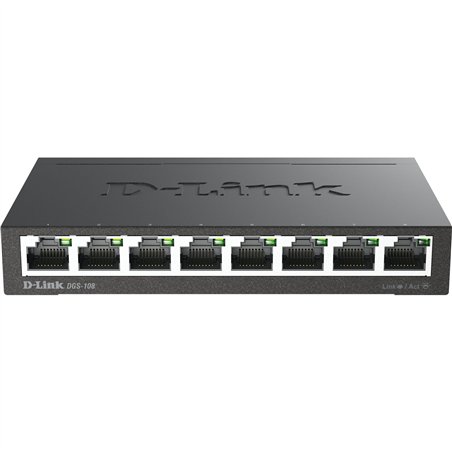 D-Link DGS-108/E 8-Port unmanaged Gigabit Switch