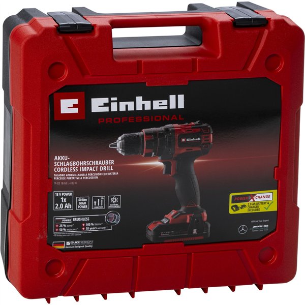 Einhell TP-CD 18/60 Li-i BL Trapano avvitatore a batteria
