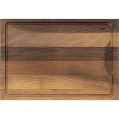 Gefu ENNO tagliere grande c.scanalatura liquidi,legno noce 2
