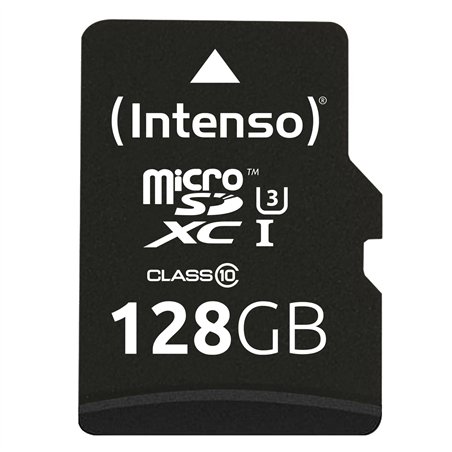 Intenso microSDXC          128GB C10 UHS-I Professional + adatt.
