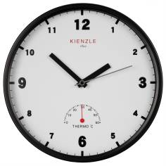 KIENZLE DCF Radio-Control.Wall Clock Garten Outdoor 30 cm