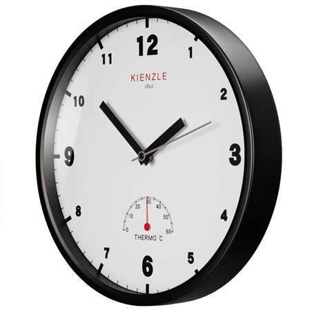 KIENZLE DCF Radio-Control.Wall Clock Garten Outdoor 30 cm