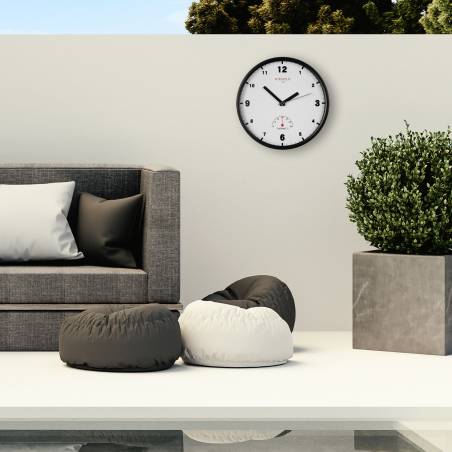 KIENZLE DCF Radio-Control.Wall Clock Garten Outdoor 30 cm