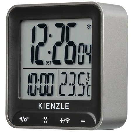 KIENZLE Digital Alarm Clock Square