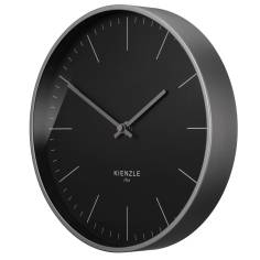 KIENZLE DCF Radio-Control.Wall Clock Modern anthracite 25 cm 2