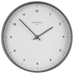 KIENZLE DCF Radio-Control.Wall Clock Classic 25 cm, white