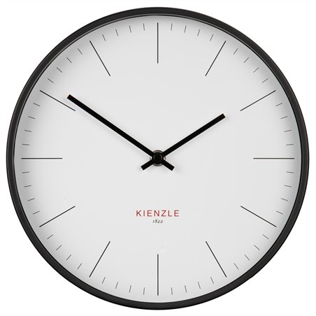 KIENZLE DCF Radio-Controlled Modern 25 cm, white
