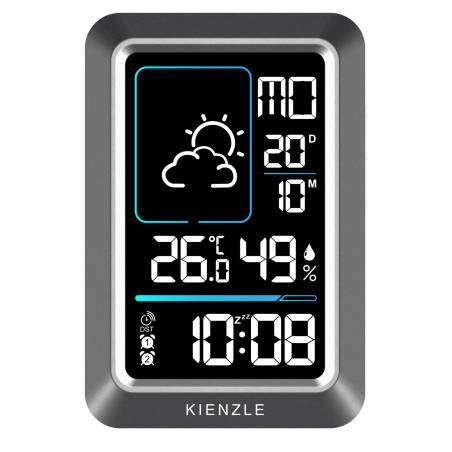 KIENZLE DCF Radio-Controlled Weather Station Compact
