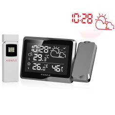 KIENZLE DCF Radio-Control.Home Weather Station with Projection