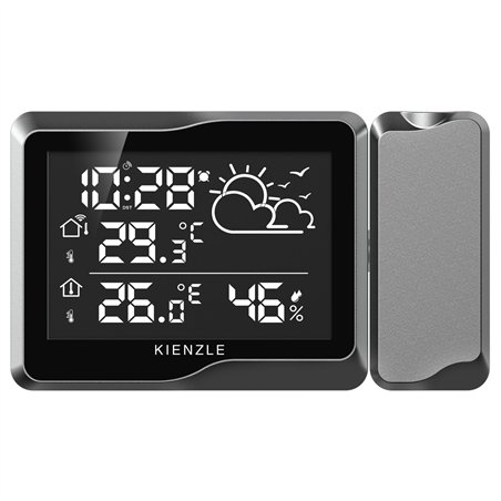 KIENZLE DCF Radio-Control.Home Weather Station with Projection