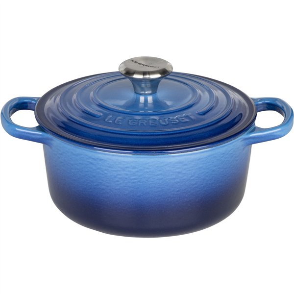Le Creuset Signature casseruola rotondo 18 cm blu