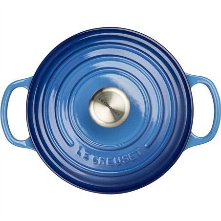 Le Creuset Signature casseruola rotondo 18 cm blu