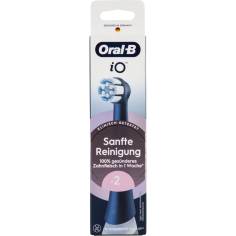 Oral-B iO Toothbrush Heads Gentle Cleaning 2 pcs black