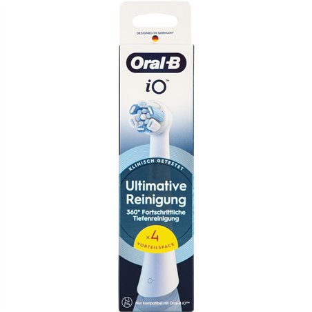 Oral-B iO Aufsteckbürsten Ultimative Reinigung 4er