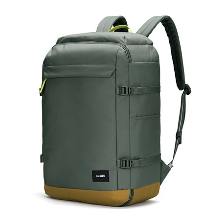 Pacsafe GO Carry-on Rucksack 44L jet spruce grün