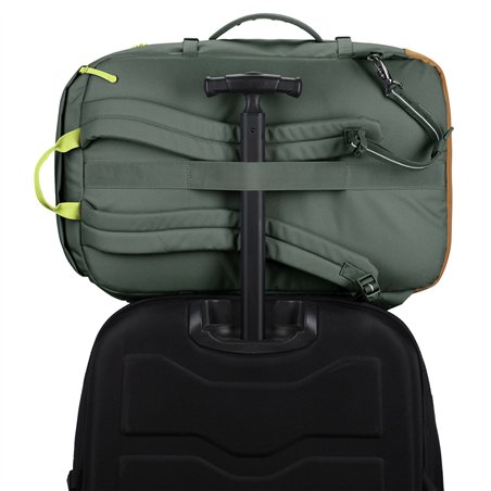 Pacsafe GO Carry-on Rucksack 44L jet spruce grün