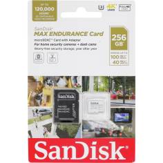 SanDisk Max Endurance      256GB microSDHC     SDSQQVR-256G-GN6IA