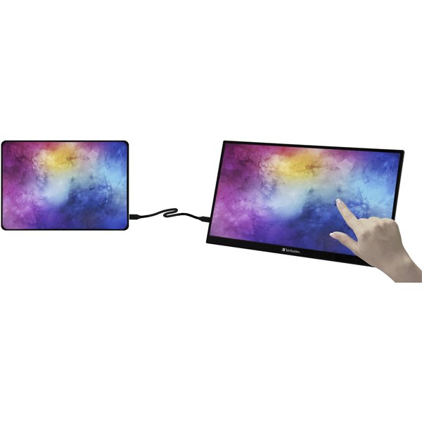 Verbatim PMT-14 touchscreen monitor portatile