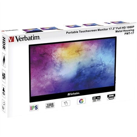 Verbatim PMT-17 touchscreen monitor portatile
