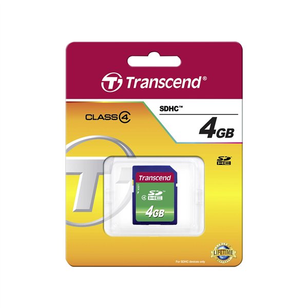 Transcend SDHC 4GB Class 4