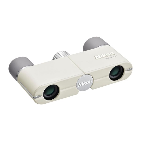 Nikon binocolo 4x10D CF Bianco Avorio Ivory (Nital)