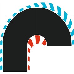 Carrera Hybrid Hairpin Curve 180° L/R 2