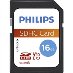 Philips SDHC Card           16GB Class 10 UHS-I U1