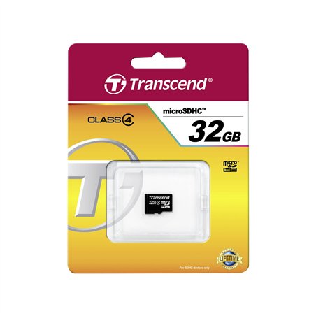 Transcend microSDHC 32GB Class 4