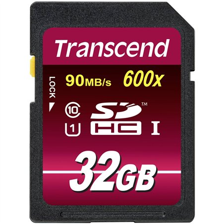 Transcend SDHC 32GB Class10 UHS-I 600x Ultimate