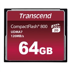 Transcend Compact Flash 64GB 800x