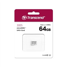 Transcend microSDXC 300S    64GB Class 10 UHS-I U1 2