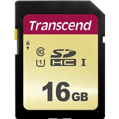 Transcend SDHC 500S         16GB Class 10 UHS-I U3 V30
