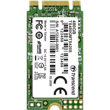Transcend SSD MTS420S      480GB M.2 SATA III