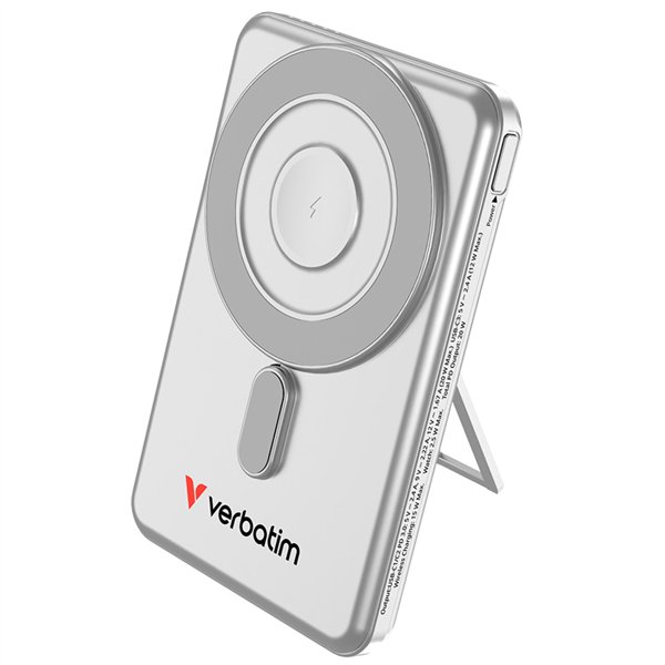 Verbatim Charge´n´Go 2C  5000mAh magn. PB arg. incl. 2 cavo 32276