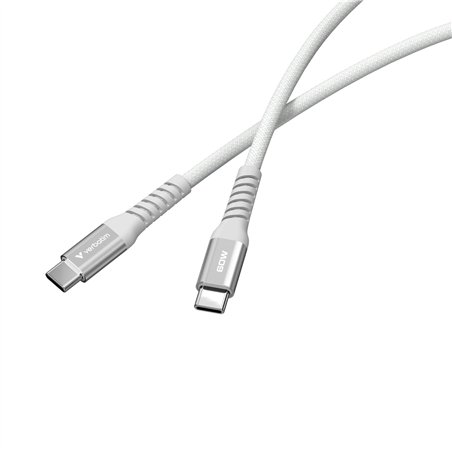 Verbatim Sync&Charge 60W 120cm USB-C/USB-C Magnetic grig. 31850