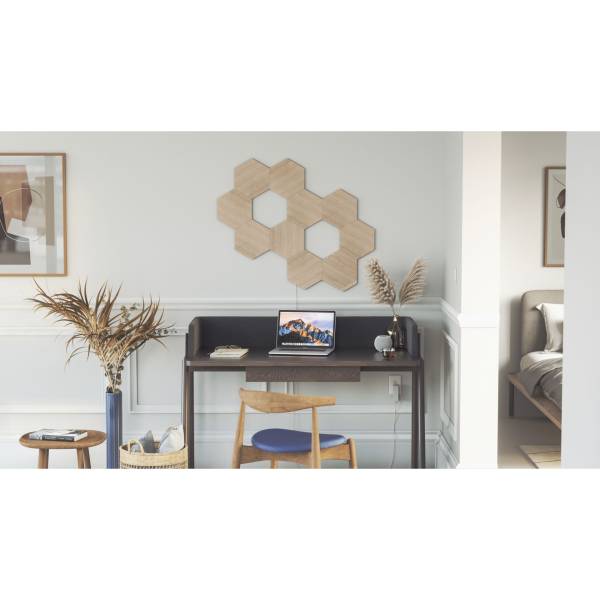 Nanoleaf Elements Wood Look Hexagons Expansion Pack - 3PK