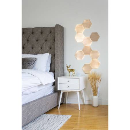 Nanoleaf Elements Wood Look Hexagons Expansion Pack - 3PK