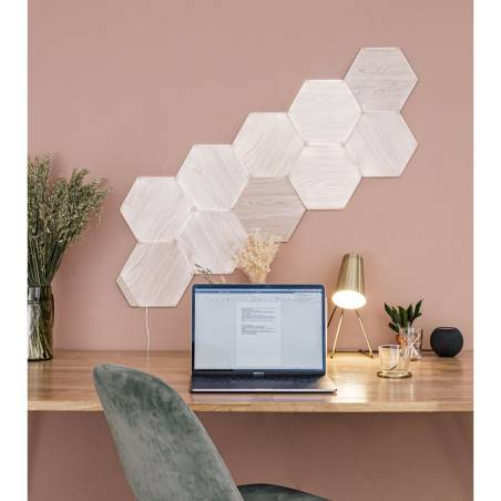 Nanoleaf Elements Wood Look Hexagons Expansion Pack - 3PK