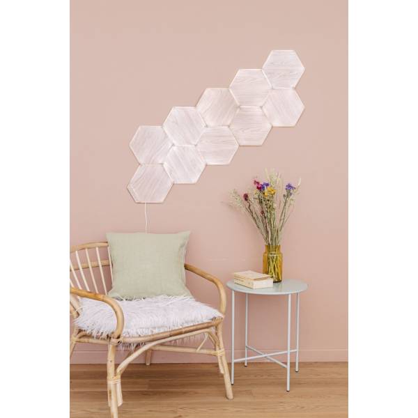 Nanoleaf Elements Wood Look Hexagons Expansion Pack - 3PK
