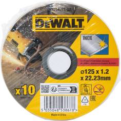 DeWalt DT42340TZ-QZ disco da taglio inox 125mm