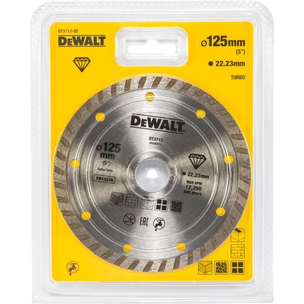 DeWalt DT3712-QZ disco diamantato 125mm
