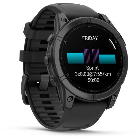 Garmin fenix E (47mm) nero/grigio ardesia