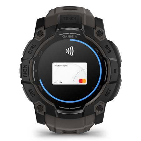 Garmin Instinct 3 AMOLED (50mm) nero