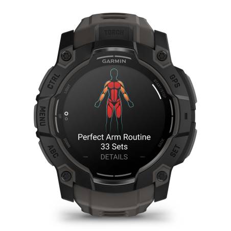 Garmin Instinct 3 AMOLED (50mm) nero