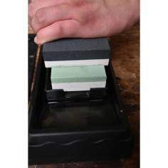 Kirschen Schärf- und Abziehstein Körnung 5000/10000 2